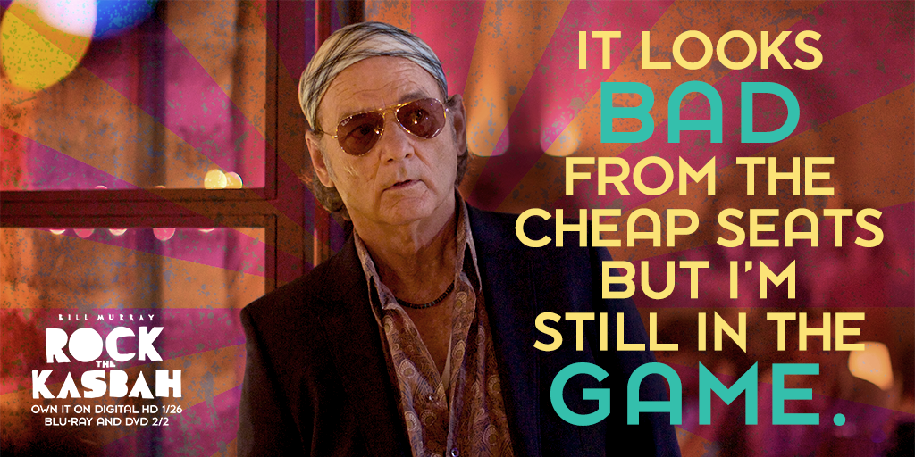 You always have to stay in the game. #RockTheKasbah