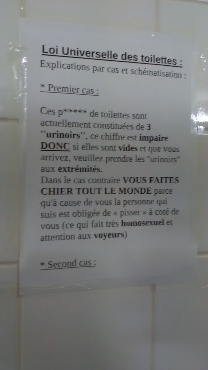 Freezee_Freeze's tweet photo. Trouvé dans les chiottes de mon lycée xD https://t.co/c41XVtgc3H