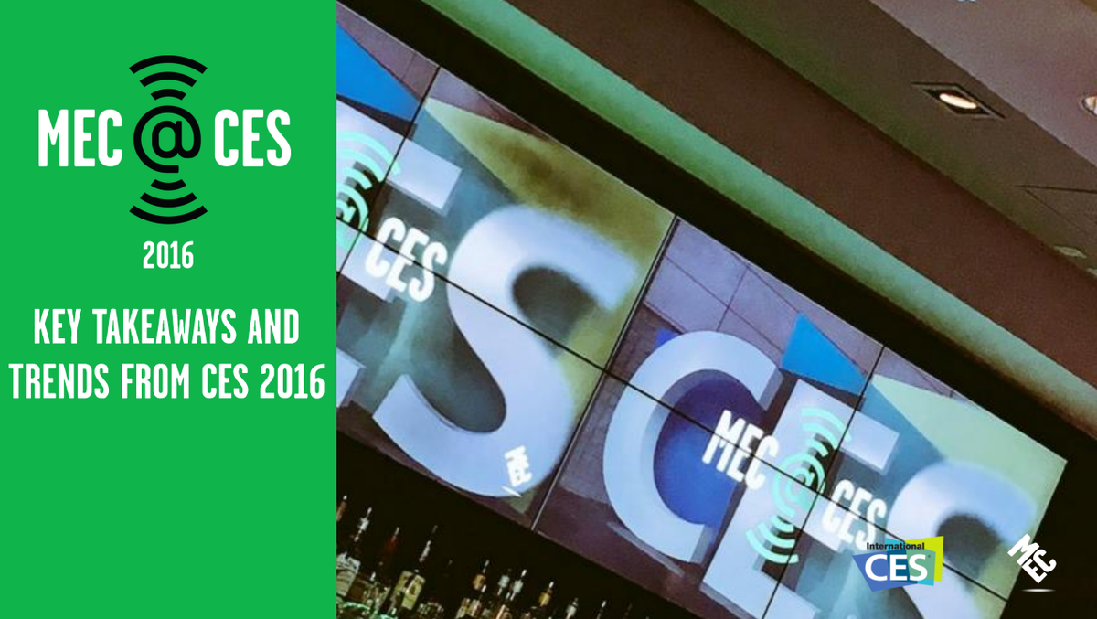 WavemakerGlobal's tweet photo. All you need to know from #MECatCES 2016!The best of #CES2016 into 5 key takeaways &amp; trends.https://t.co/iZKHFZm4ck https://t.co/FFqHBv4TO9