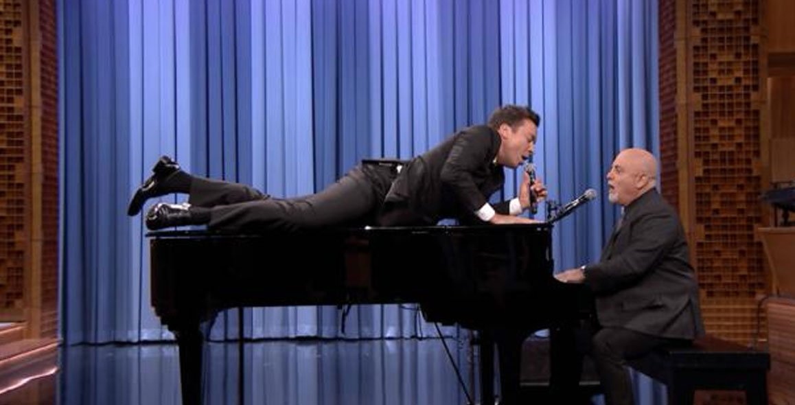 .<a href="/JimmyFallon/">Jimmy Fallon</a> and <a href="/BillyJoel/">Billy Joel</a> have been pretty busy this week! #MSG  ow.ly/WO5IN