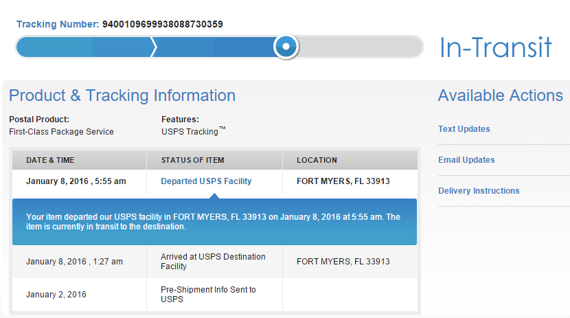 RonMFletcher's tweet photo. #USPSsucks, they skip scanning #AllTheTime. Here's what happens after I mail another &amp; ask postage refund  on this: https://t.co/8YjV6fuzrH