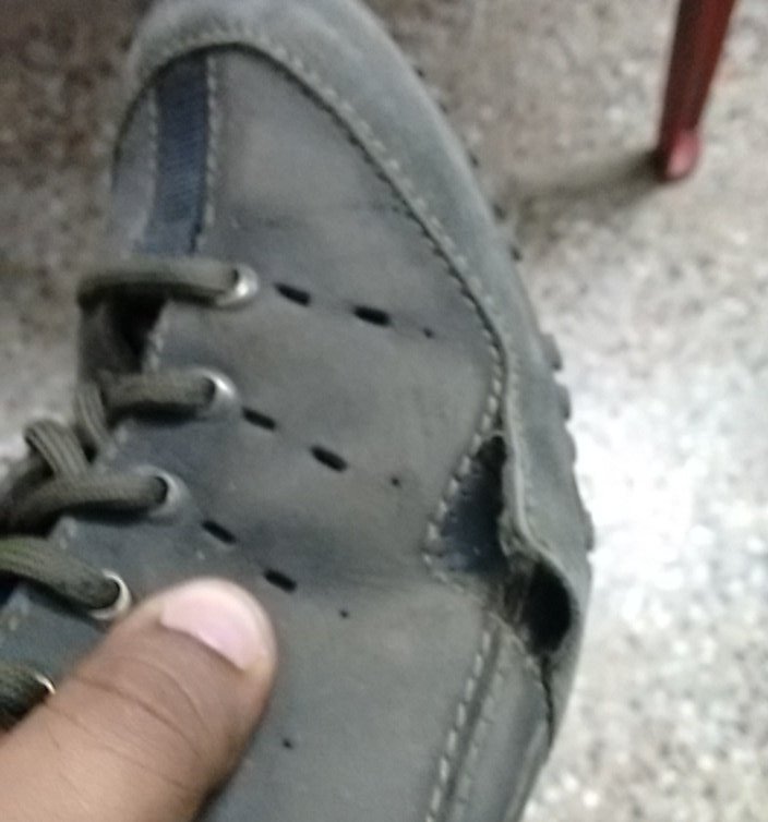 SadheeshArun's tweet photo. @Woodland Dear WDL, damaged my boot, but lost bill. All I hav is bank statement with store's POC code. Pls #Help. https://t.co/ek8nrkKfcK