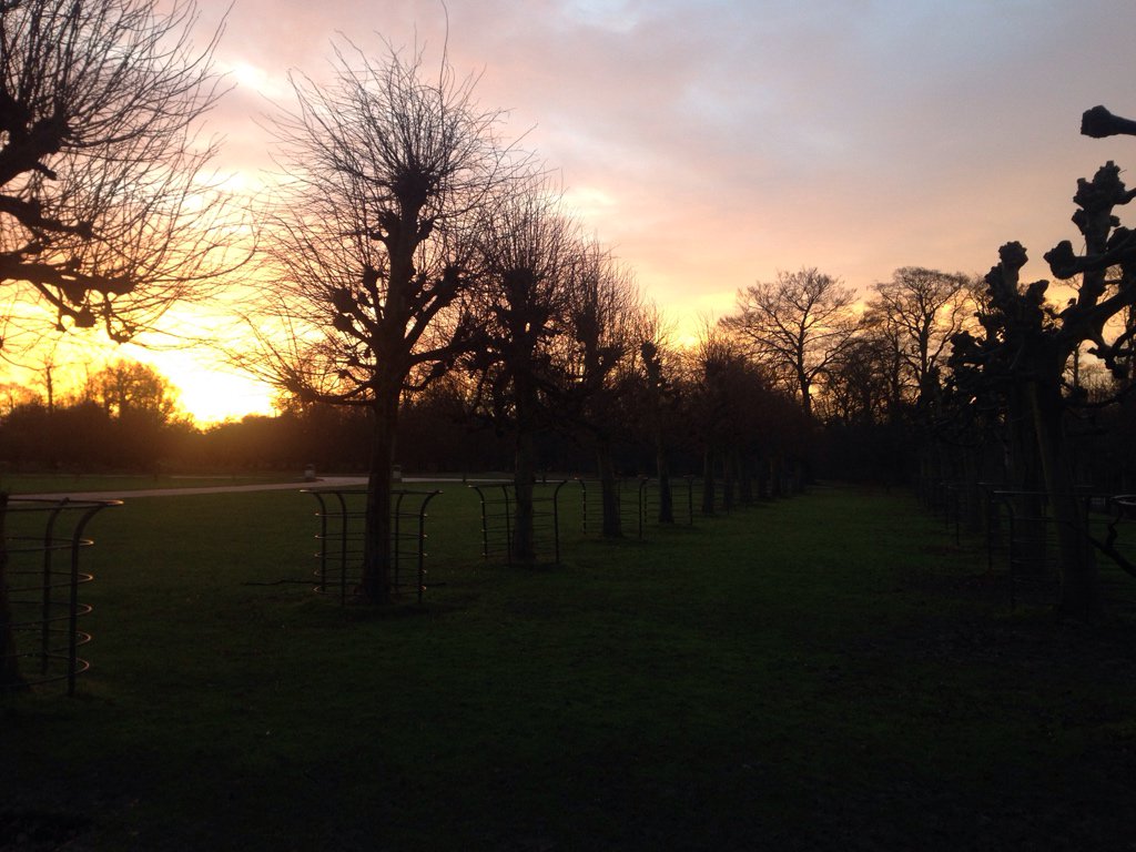 Dunham this morning was lovely