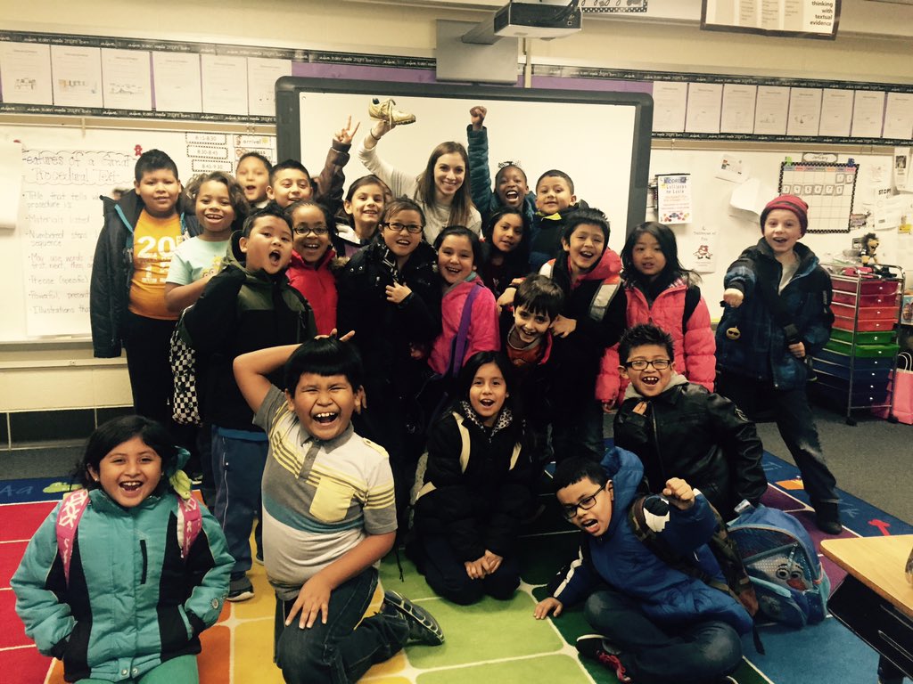 Congratulations to Miss Russikoff's class for winning this week's Golden Sneaker! <a href="/MRussikoff/">Mallory Russikoff</a>