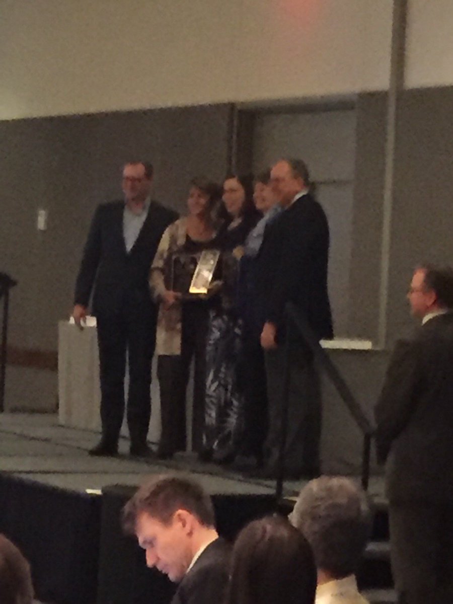 aaajmar's tweet image. Annie Farrell, Susan Krische and Karen @sedatole win the Impact on Practice Award! #MAS2016