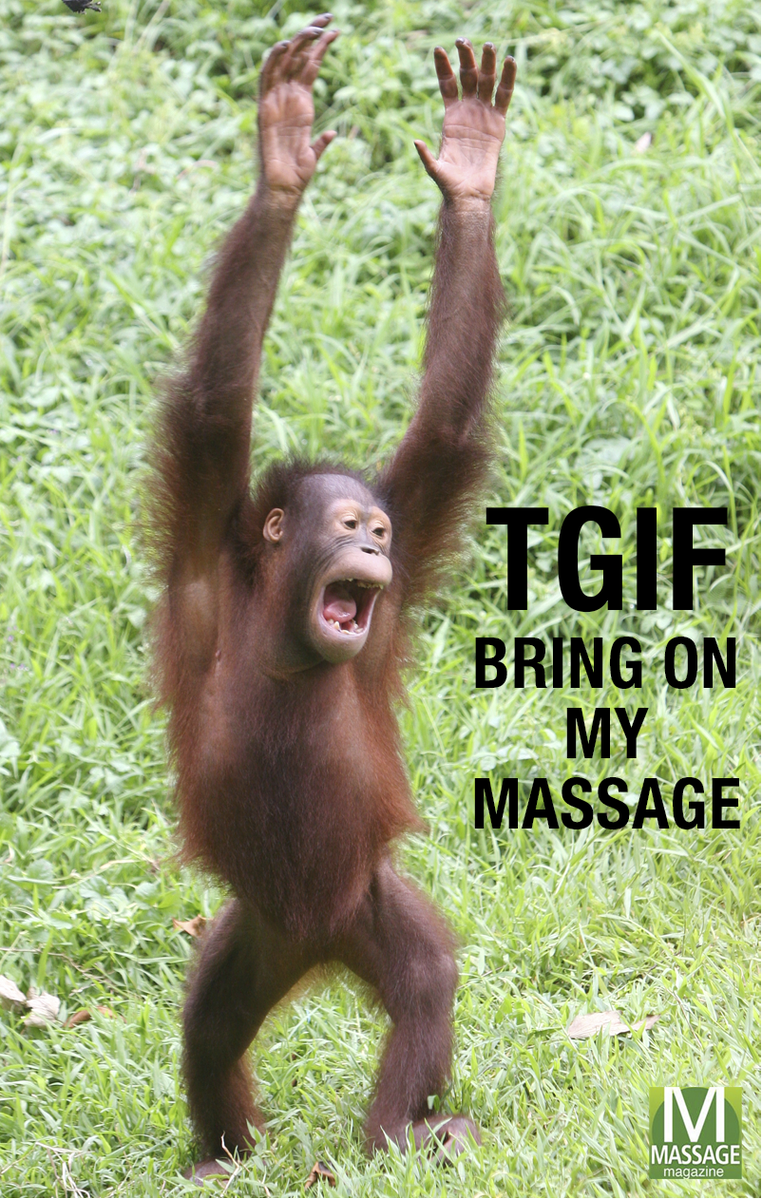 FreeholdMassage's tweet photo. Congrats, it's Friday!!! #MassageTime https://t.co/iSFwWeNIRz