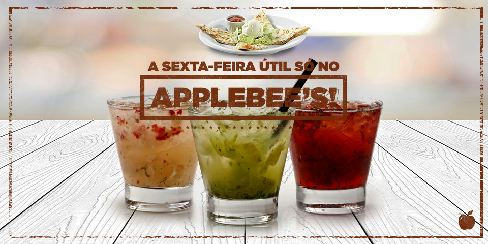 applebees_poa's tweet photo. Aproveite a primeira sexta-feira útil de 2016 para fazer aquele happy hour fera! #SóVem https://t.co/l9pIcg4I1v