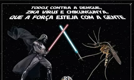 [Mundo Real] Prefeitura de Ribeirão Preto coloca Mosquito da Dengue no "Lado bom da força" CYONGu7WwAQP_jE