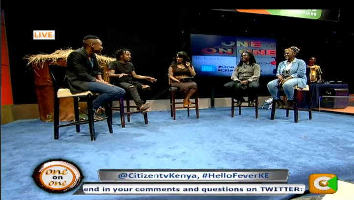 citizentvkenya's tweet photo. Lilian Muli: We celebrate them all who did the covers to Adele’s Hello  #OneOnOne https://t.co/33tKf8f2ou