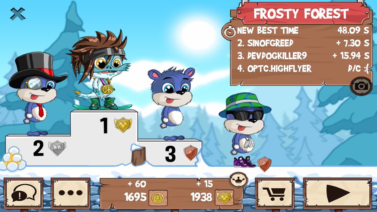 FR2casualbrews's tweet photo. Get on my level, son! #funrun2 #SinofGreed #Devdogkiller9 #highflyer love the snow maps tbh https://t.co/HpqB2iqCzn