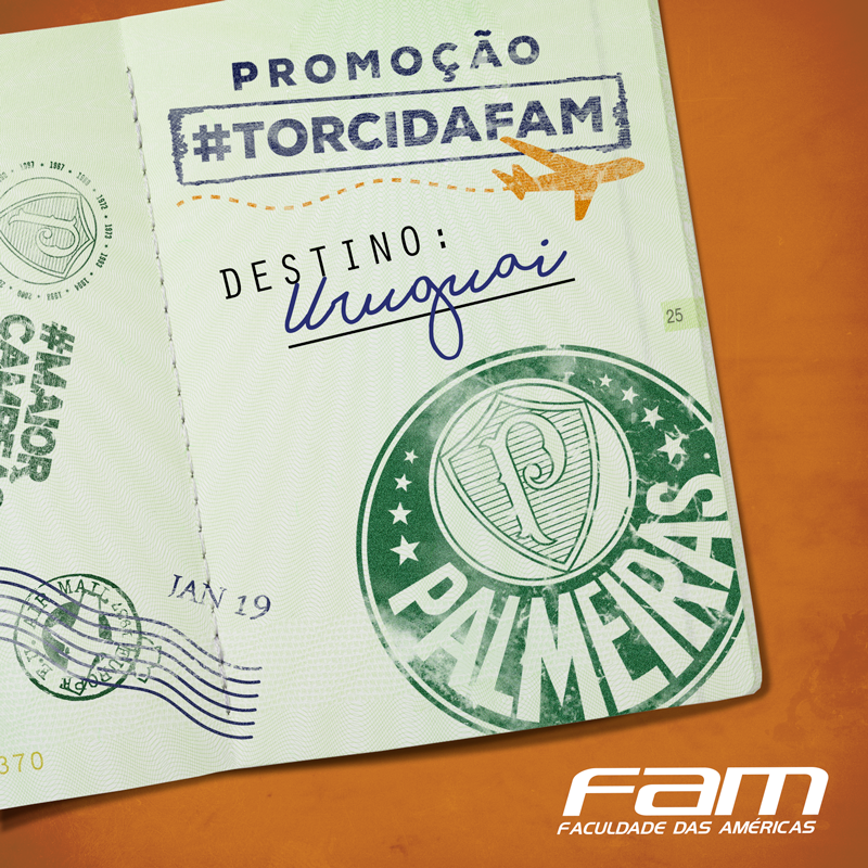 vemprafam's tweet photo. Promoção #TorcidaFam - Destino: Uruguai + Infos: https://t.co/kXBVIdyuUx https://t.co/33cldt0u7X