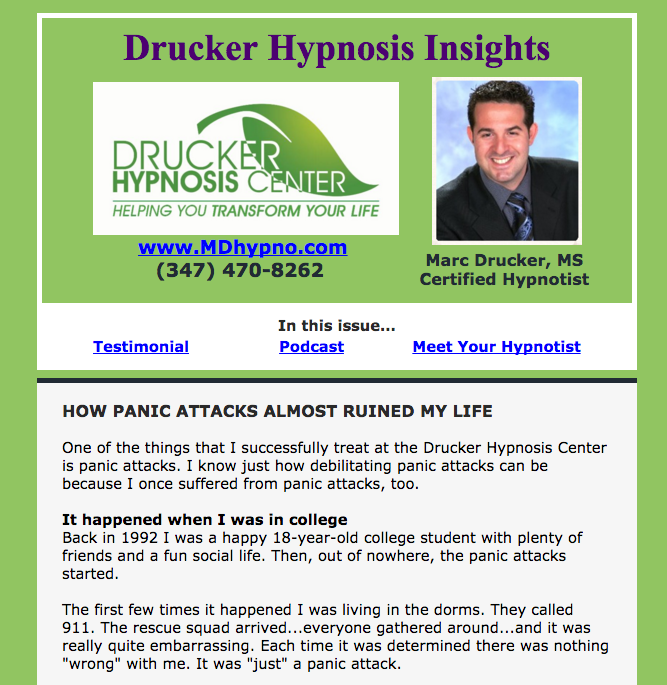DruckerHypno's tweet photo. https://t.co/vqecTizDUj
Our latest Newsletter is available!! #panicattacks
https://t.co/mUor8yJvsS https://t.co/YkOVvyC7Ap