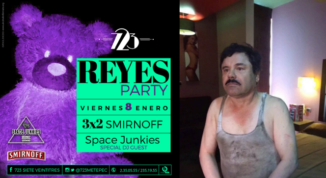723Metepec's tweet photo. Lo del Chapo es una cortina de humo para cubrir nuestra fiesta de Reyes. ¡Nos espera una fiestota!. https://t.co/tXilS3fufZ