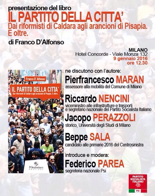 d_castagno's tweet photo. Il partito delle città #FrancoD'Alfonso #beppesala @NenciniPsi #primariemilano @m_siderova @MonicaCanalis @rigos73 https://t.co/NMo4REtvgi
