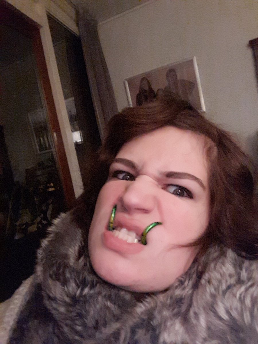 riddertjelief's tweet image. Your cute orc princess