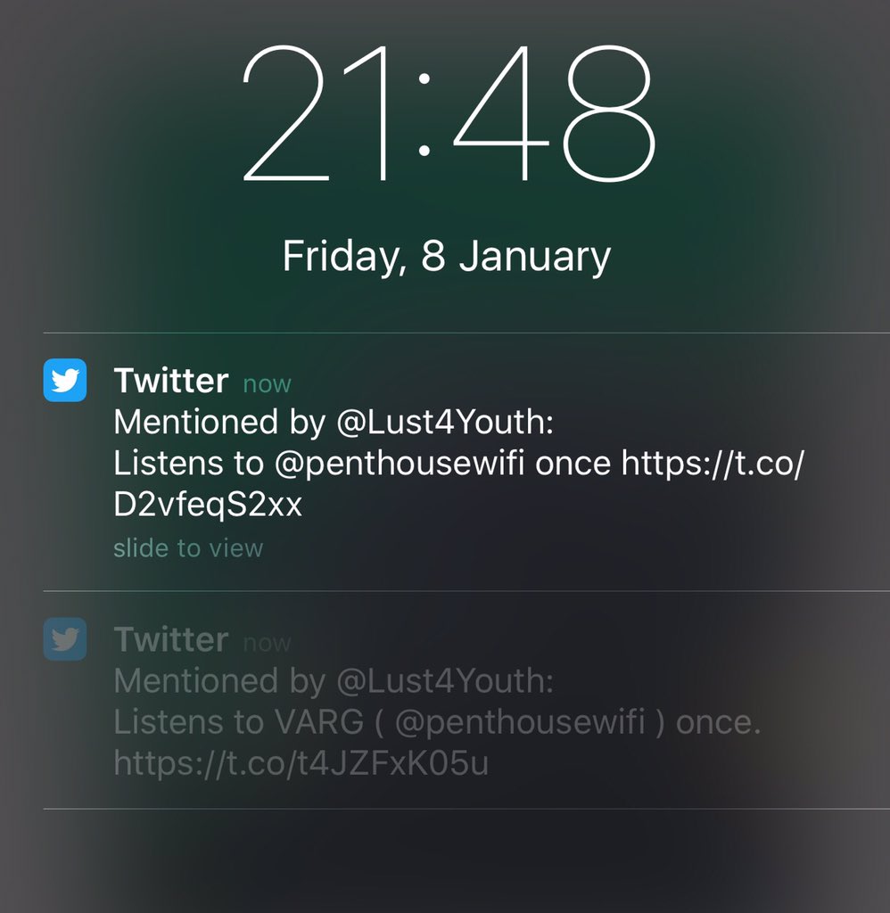 Finally <a href="/Lust4Youth/">Lust For Youth</a> tweet about me, I deserve it. After all it's Hannes that decides if I can piss before my shows.