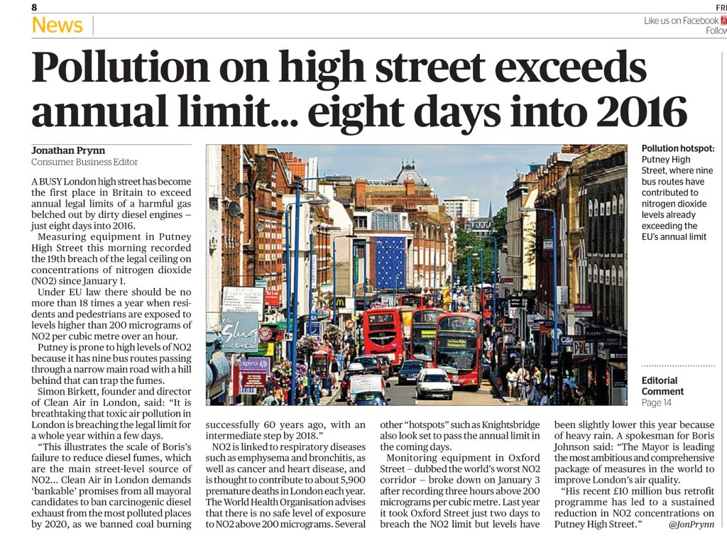 CleanAirLondon's tweet image. London must lead the world by banning diesel exactly 60 years after it banned coal. Let's do it!