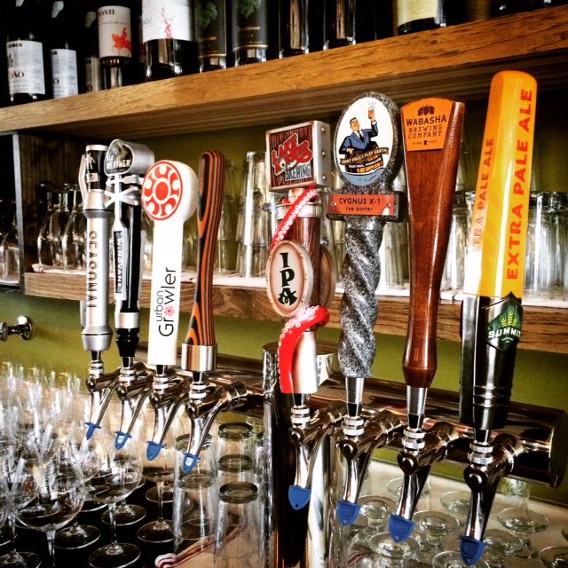 All Saint Paul taps for your drinking enjoyment!  #heirloomstpaul #comedrinnkwithus #welovestpaul
