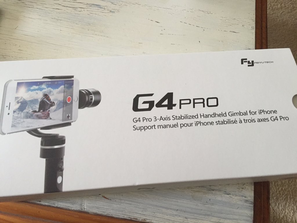 shaunbronca's tweet image. For those of you who wanted to see which hand held Gimble I&apos;ve been using #g4pro