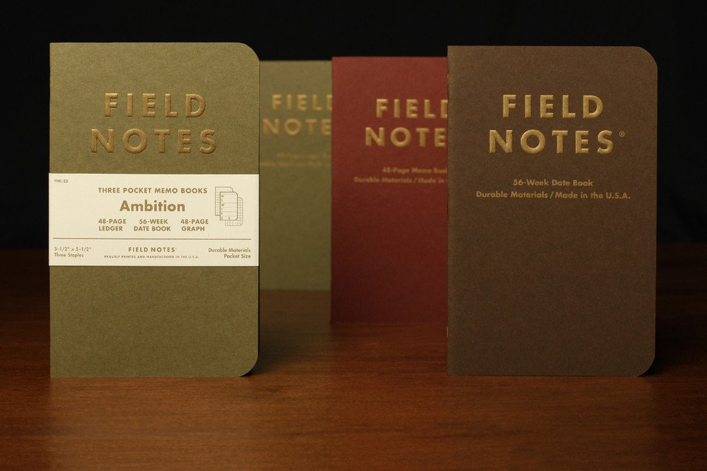 pivotgear's tweet image. Only a handful of #fieldnotesbrand  Ambition and Lagers left. Get 'em before they're gone! pivotgear.com/products/field…