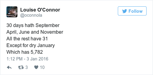 Image result for 30 days has september january