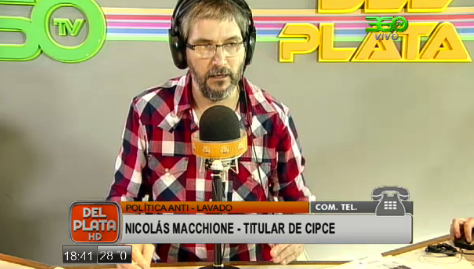 RadioDelPlata's tweet photo. [EN LINEA] @nico_macchione, Titular de #Cipce, sobre la política #AntiLavado #LaVueltaDeZloto https://t.co/3z98mbYtxl