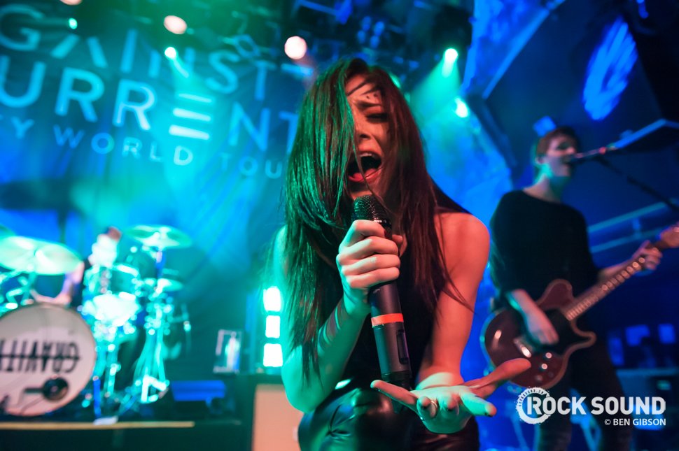 rocksound's tweet photo. Against The Current: "There's nothing wrong with being an outsider." https://t.co/o6OFg1tRts https://t.co/2C4SSZ6zKc