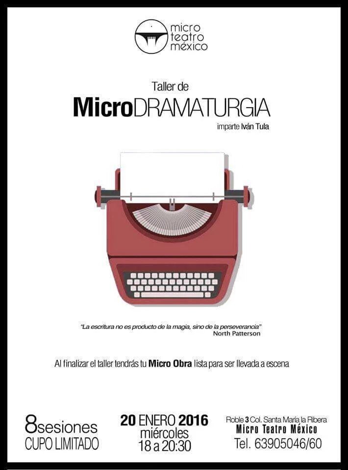 MicroTeatroMex's tweet photo. "La escritura no es producto de la magia, sino de la perseverancia". N.Patterson
Hacer que México escriba es misión. https://t.co/LO6NlmXjRj
