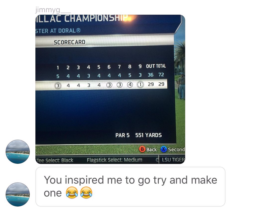 Md_18undapar's tweet photo. @EASPORTSGOLF s/o to my Barah JimmyG.  Always on that grind. #BarahNation https://t.co/PjAOA2sjdp