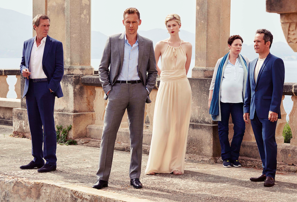 JarettSays's tweet photo. Look at Tom Hiddleston mean-muggin like a boss in this new photo from #TheNightManager. #TCA16 https://t.co/HWjPofGVyb