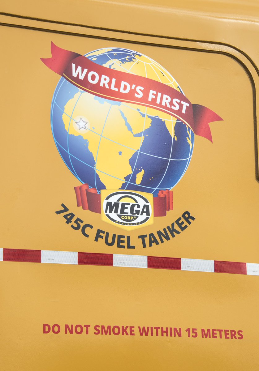 MegaCorpWW's tweet photo. Mega completed World’s 1st MFT45 fuel tank for new CAT 745C- largest ever built for an articulated truck! #CAT745C https://t.co/j2r73G6wA7