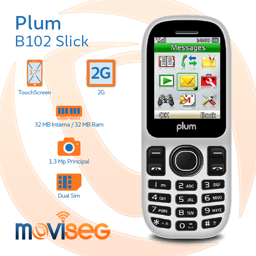 Moviseg's tweet photo. Plum Mobile.
B102 Slick.
Disponible en https://t.co/eYEICntYW8 #shop #mobile #moviseg #smartphone #miami #venezuela https://t.co/0z5LRKycZk