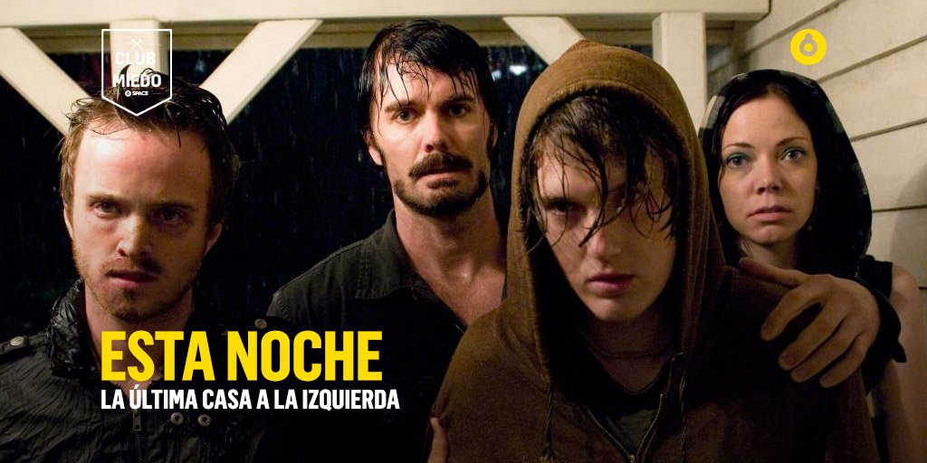 canalspace's tweet photo. Esta noche abrimos el #ClubDelMiedo en LA ÚLTIMA CASA A LA IZQUIERDA 🏠 🏊 👊 🔪 (22Hs AR/MX/CO – 21:30Hs VE) https://t.co/3vqiTIJjCX