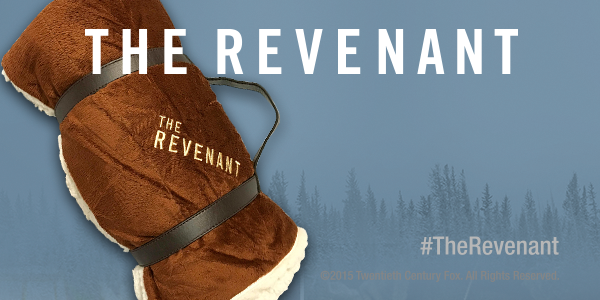 CineplexMovies's tweet photo. RT by 9/16 at 8 pm for a chance to win this @RevenantMovie blanket! #TheRevenant showtimes: https://t.co/XjuDaQSbnx https://t.co/iQ6yz4Klol
