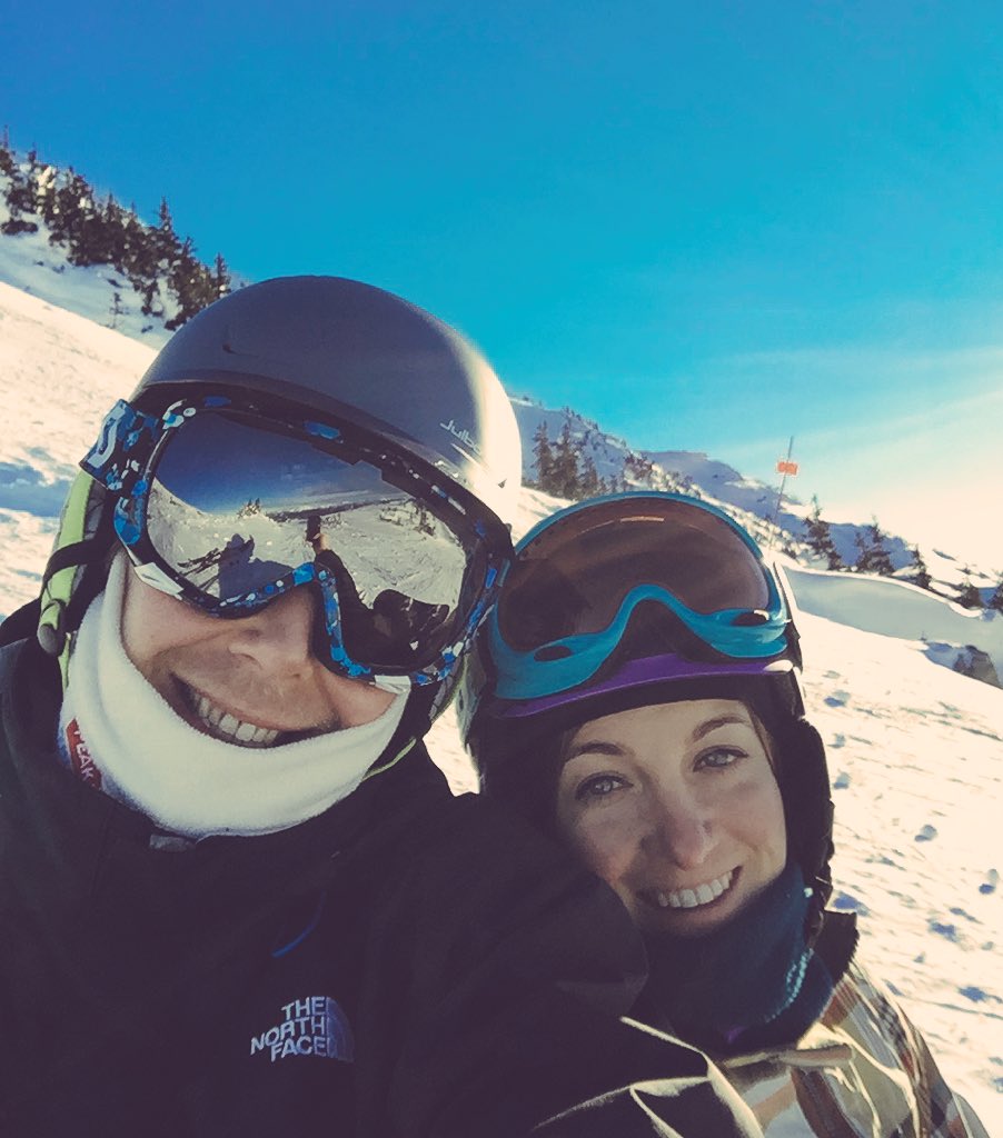 HilaryMCox's tweet photo. Living life out of the boundaries with my best friend...in our happy place! #mountains #Whistler https://t.co/JrniXv8Zsx