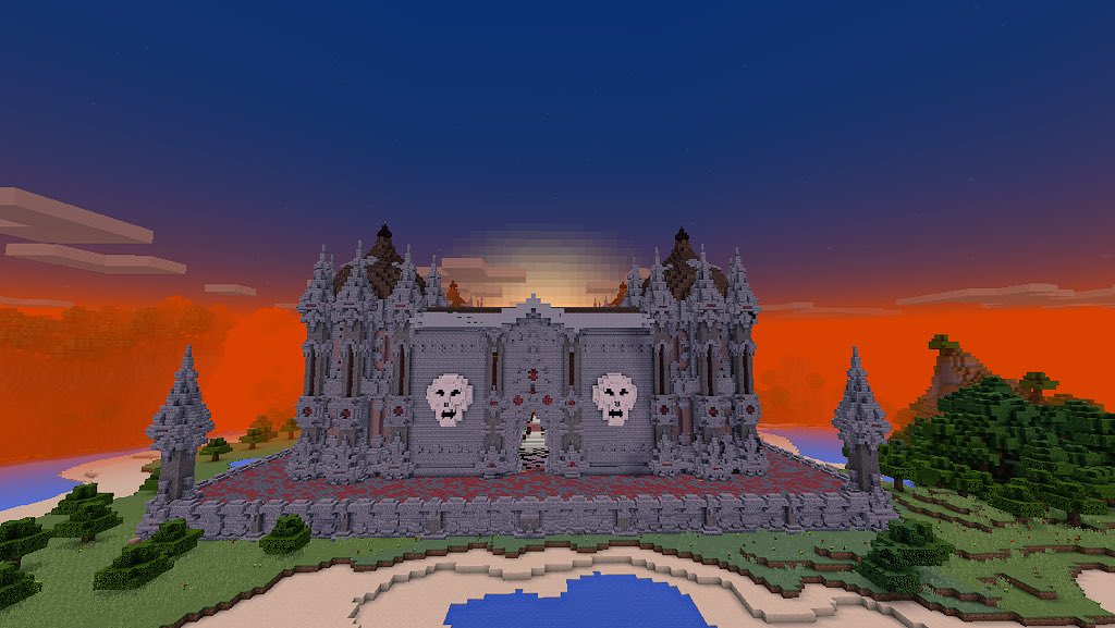 PixelXPs's tweet image. We made this faction spawn for @DarkRealmsPE !