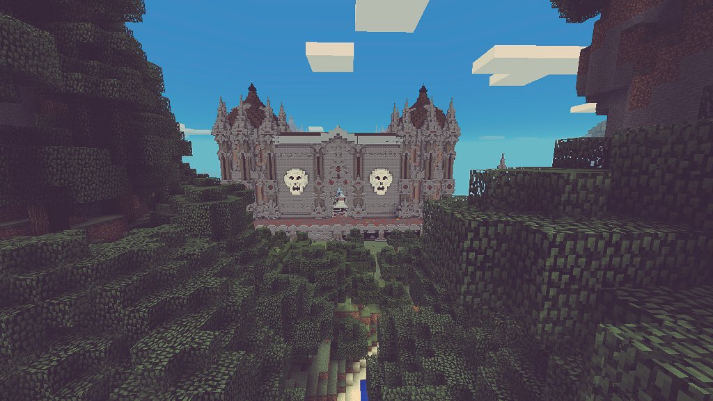 PixelXPs's tweet image. We made this faction spawn for @DarkRealmsPE !