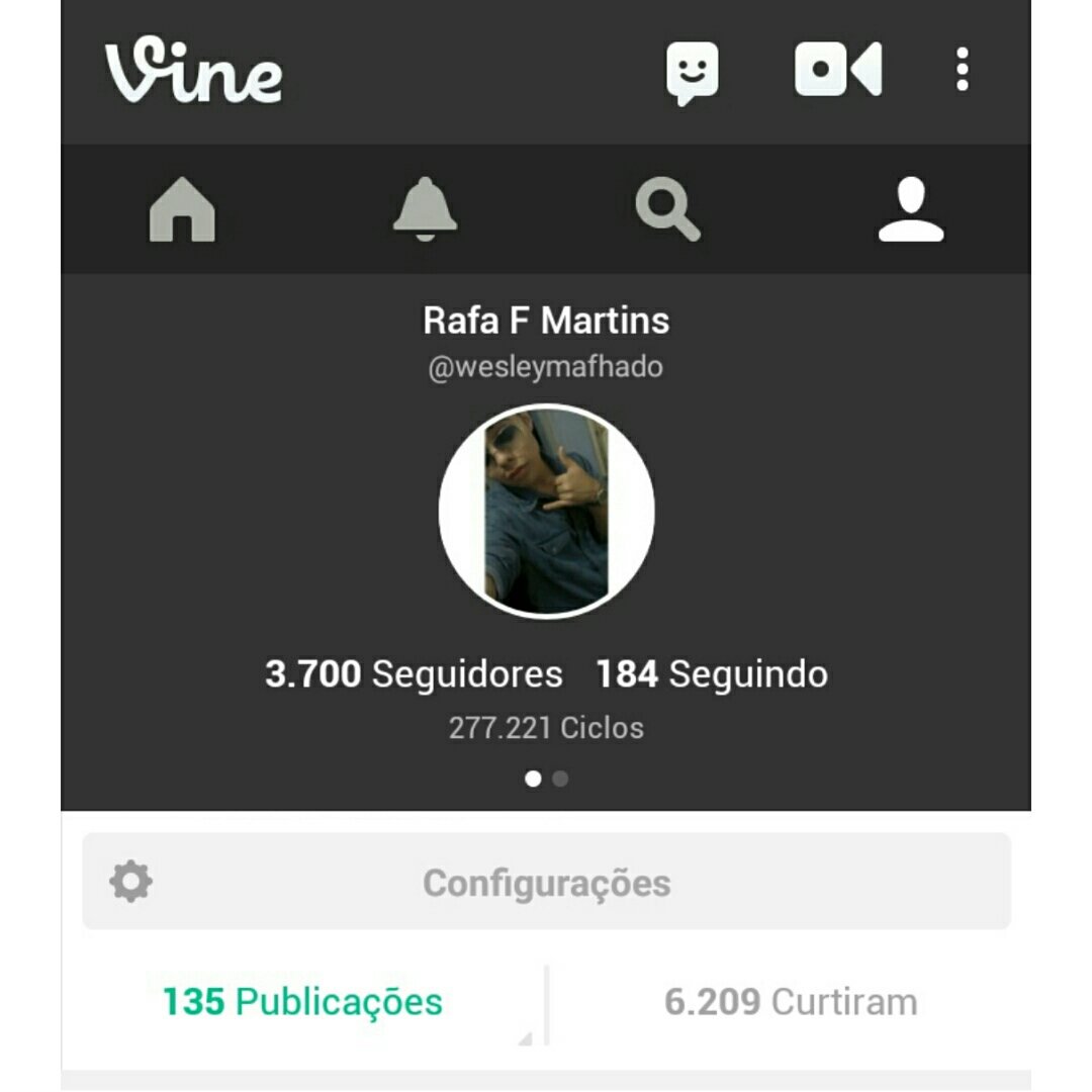 wesleymafhado's tweet photo. Devo isso a você @VinesPTBR que me descobriu no Vine obrigado mesmo estou super feliz obrigado Vine PT BR 😇🍃 https://t.co/EZU6VqOFG9