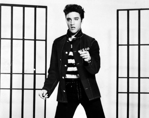earwormoftheda's tweet photo. Happy Birthday @ElvisPresley Elvis was sent to hosptil while rehearsing Jailhouse Rock click https://t.co/yYg4dr2O7o https://t.co/GCCBovGRBu