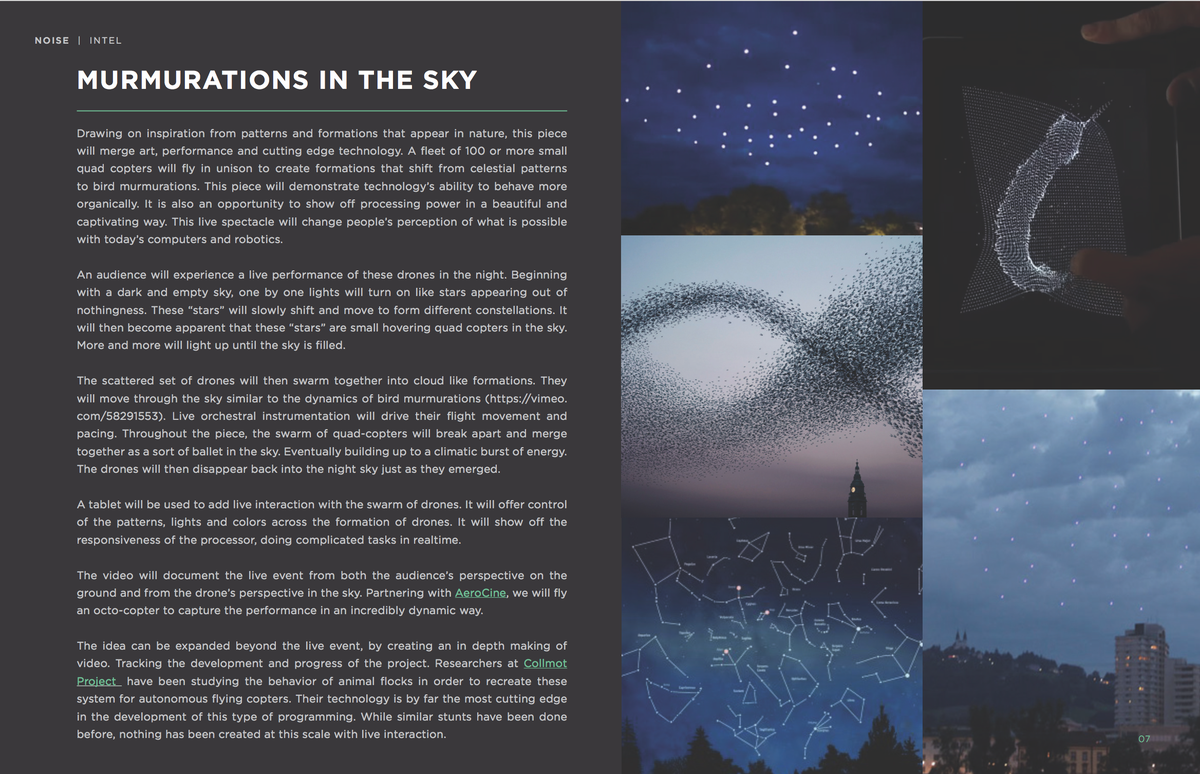 paultrillo's tweet photo. 100 drones by @intel has a striking resemblance to a pitch I presented Sept 2014 #100drones #stolen #specwork https://t.co/Om9Q3KS8iu