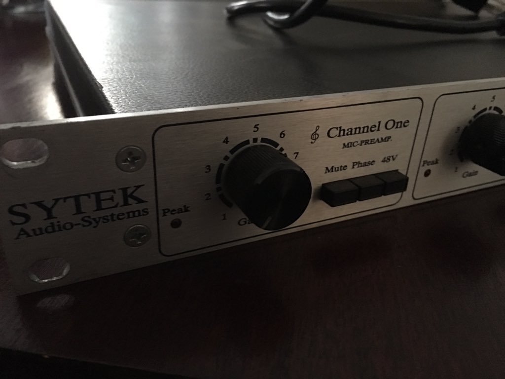 cdornmusic's tweet photo. New #Sytek mic pres!!! https://t.co/JEL73Ajyfp