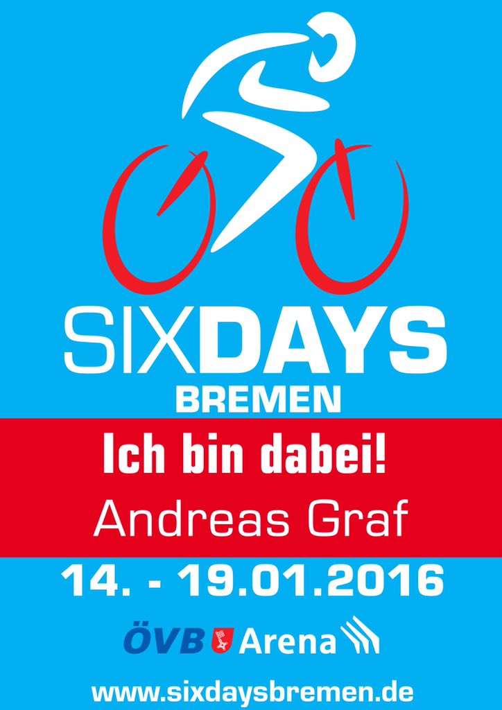 Noch 5 Tage dann geht's wieder rund in Bremen #hrinkow #advarics #cycleang