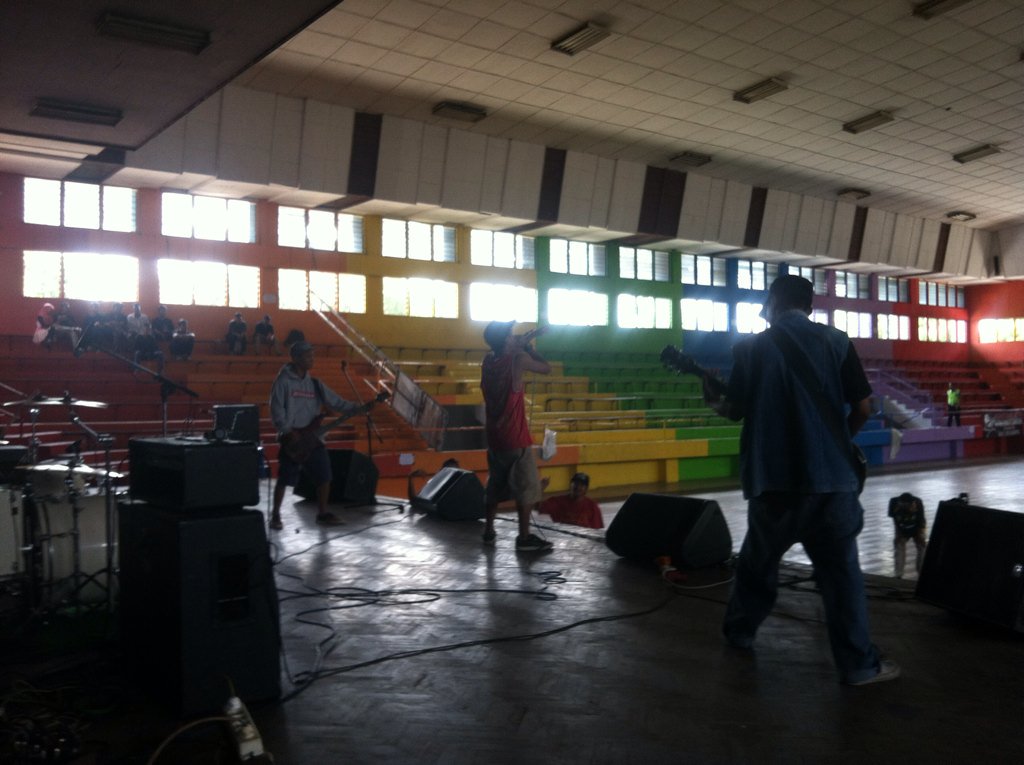 After strike on stage! #SOME