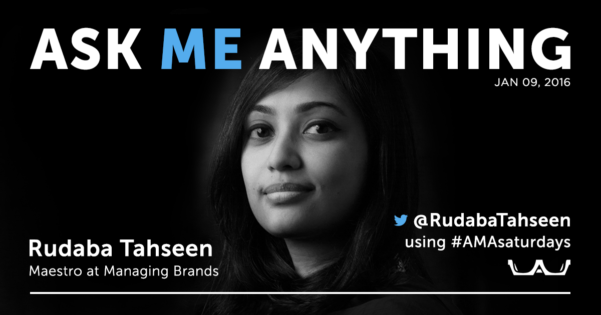 WebAble_Digital's tweet photo. #Brandstrategy #DigitalMarketing #Management #Photography. Curious? Ask .@RudabaTahseen anything using #AMAsaturdays https://t.co/DsbQRwIlAJ