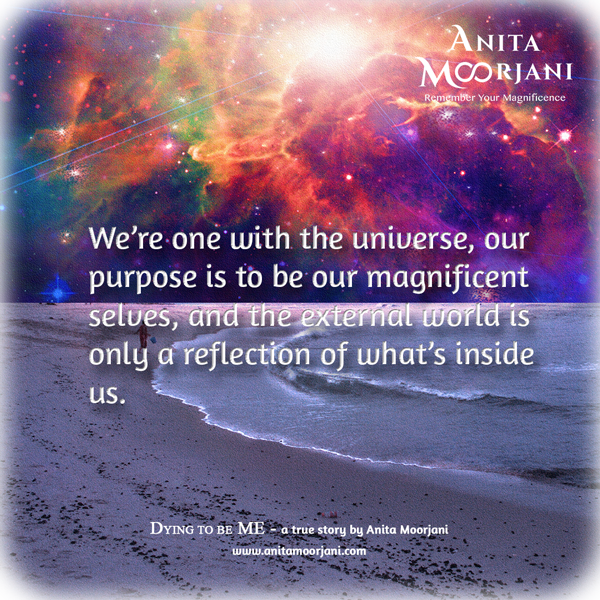 😊🌟💖💫 #NDE #UniversalOneness #BeYourself #LoveYourself  #LOA #Inspiration #DyingToBeMe #AnitaMoorjani #HayHouse