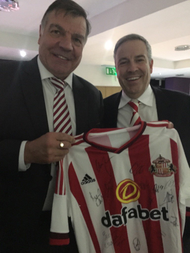 Big Sam, big winner big smile big prize! Match day <a href="/SunderlandAFC/">Sunderland AFC</a> and more to come!