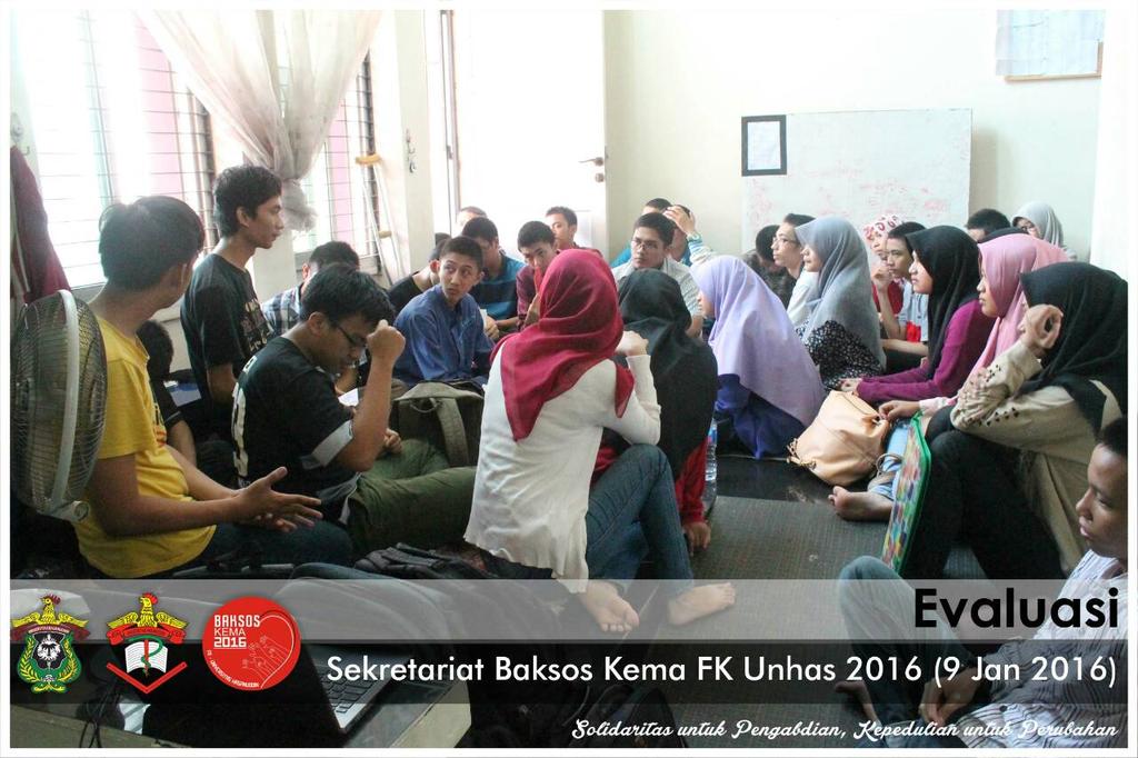 BaksosInau_FK16's tweet photo. [09 Januari 2016]
📋 Evaluasi
🏠 Sekretariat Baksos KEMA FK Unhas 2016
#BaksosKEMAFKUnhas 2016 #FKUnhas #Unhas https://t.co/jlsoFAPHhd