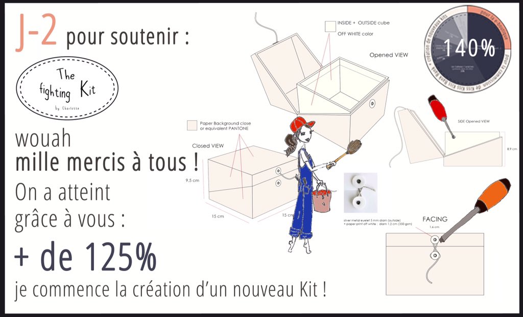 misterk_france's tweet photo. J-2 pour #thefightingkit #beautybox #cancer #crowdfunding sur @Kissbankers : https://t.co/r2x1GnHRLz #merci a tous ✨ https://t.co/QO2eZxpFGK