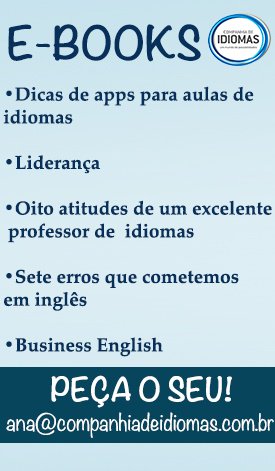 CIdiomas's tweet image. Quer receber nossos ebooks? É só enviar um email para ana@companhiadeidiomas.com.br dizendo quais gostaria!