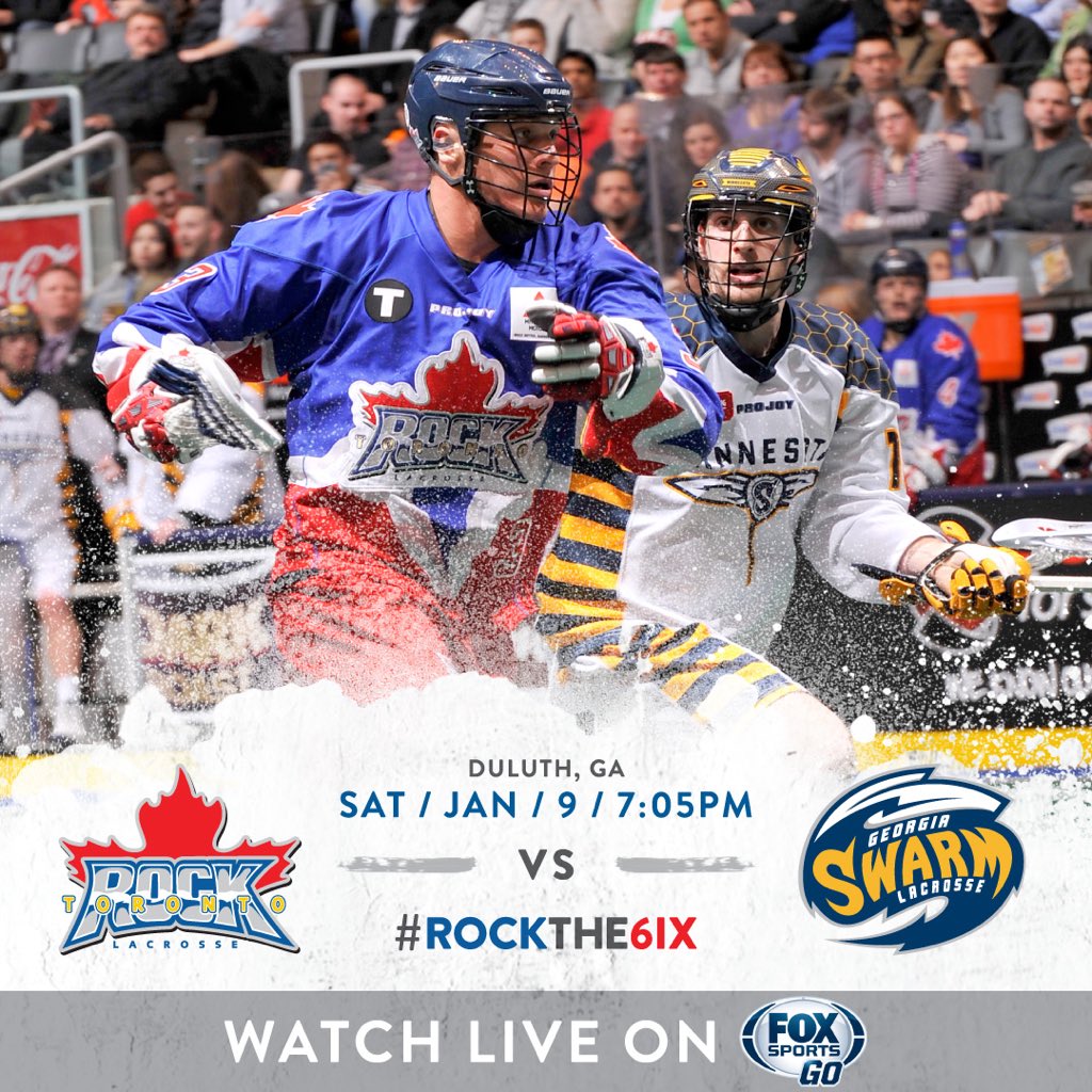 TorontoRockLax's tweet photo. It's finally here! Game Day! Tonight the Rock open their 2016 season on the road against @GeorgiaSwarmLAX. https://t.co/ptUt3gJVis